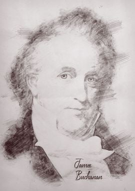 Sketch James Buchanan