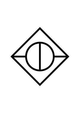 Minimalist Geometric Glyph