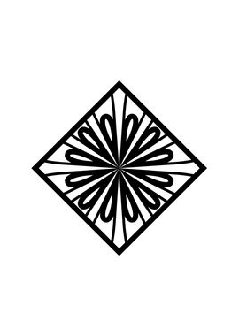 White Sacred Geometry Seal