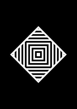 Black Sacred Geometry Rune