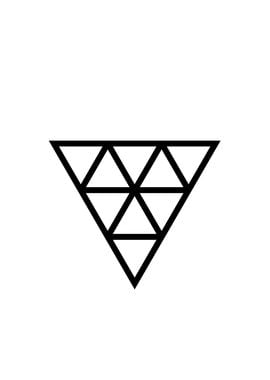 Minimalist Geometric Glyph