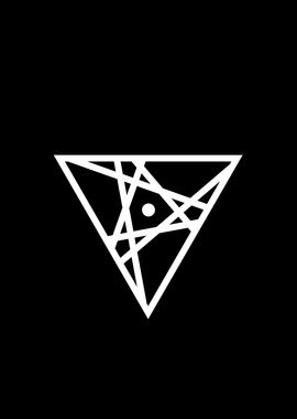 Black Sacred Geometry Rune