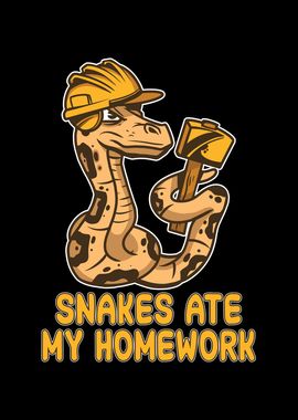 Snakes ate my homework