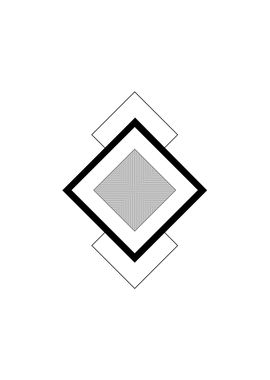 Minimalist Geometric Glyph