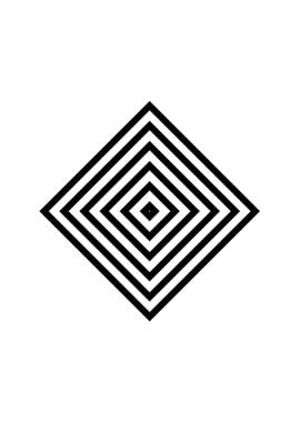 Black Sacred Geometry Rune