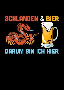 Schlangen  Bier Spruch