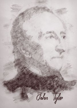 Sketch John Tyler