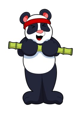 Panda Bodybuilding Bamboo