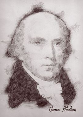 Sketch James Madison