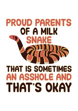 Parents of a milk snake