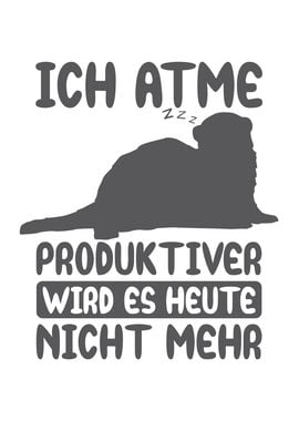 Ich atme Frettchen Spruch