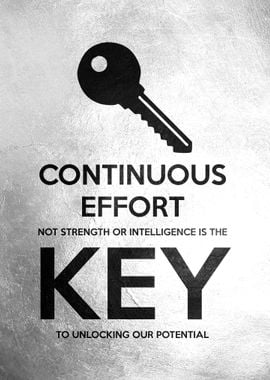 WC Continuous Effort Key