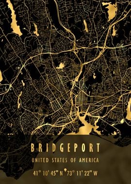 Bridgeport Map USA