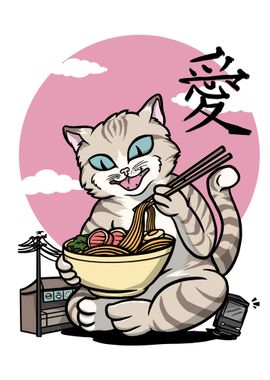 Cat Love Ramen