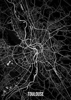 Toulouse dark map