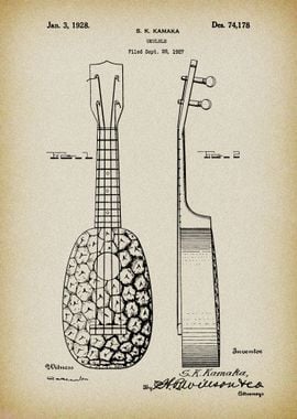 Ukulele patent