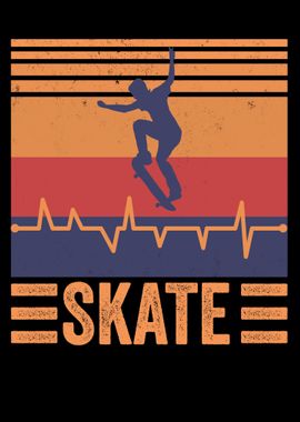 Skateboard Heartbeat Skate