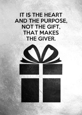 The Gift and the Giver