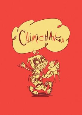 Chimichanga Cartoon