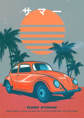 classic car summer theme