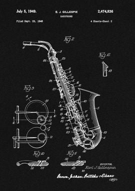 Saxophone patent