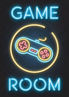 Video Game Room Neon Sign