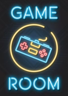 Video Game Room Neon Sign