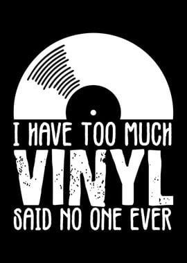 Vinyl Record Joke Saying