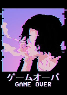 Smoking Anime Boy Glitch