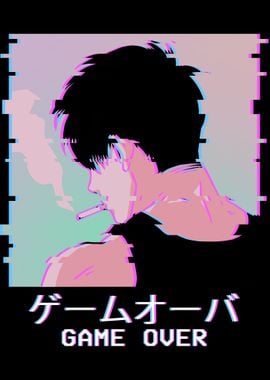 Smoking Anime Boy Glitch