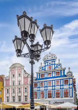 Gabled buildings Szczecin