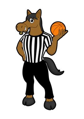 Horse Basketball Referee