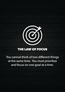 Law of Focus