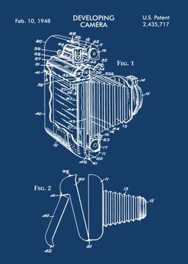 DEVELOPING CAMERA BLUE