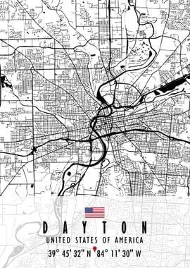 DAYTON MAP USA