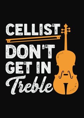 Funny Cello Player Design