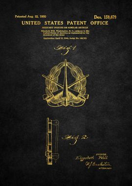 40 Army Insigne Patent