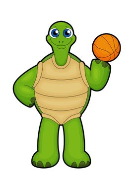 Turtle Basketball Sports