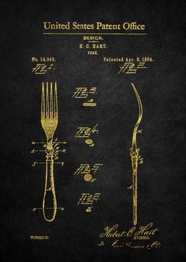 25 1884 Fork Patent