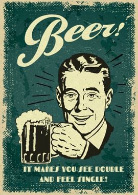 Beer vintage posters