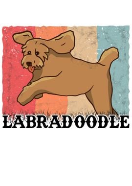 Labradoodle Retro