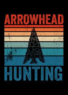 Arrowheads Hunting Retro