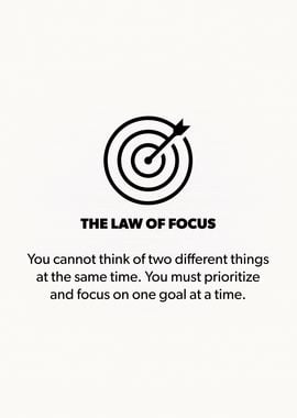 Law of Focus