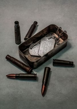 Bullets and dogtags