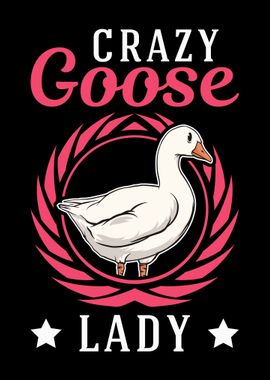 Crazy Goose Lady Farmer