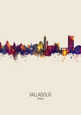 Valladolid Skyline Spain