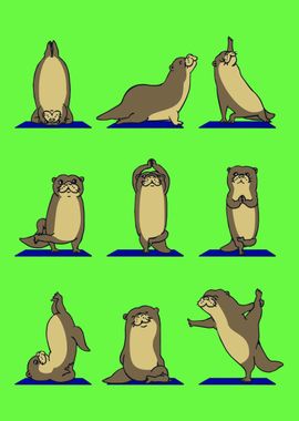 08 Otter yoga 08