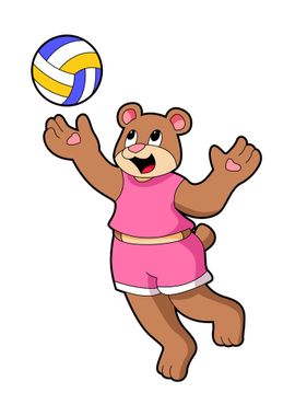 Bear Volleyball Sports