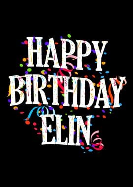 Happy Birthday Elin