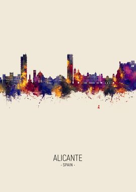 Alicante Skyline Spain